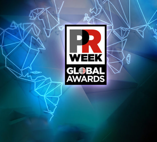 PRWeek Global Awards 2020 winner